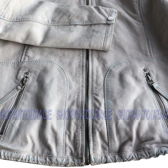Mauritius Jackets & Coats Mauritius Suse Hooded Genuine Leather